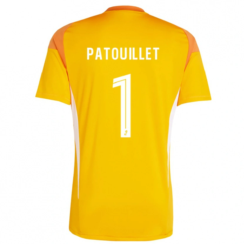 Danxen Damen Mathieu Patouillet #1 Trikot Orange Rot Torwarttrikot 2025/26