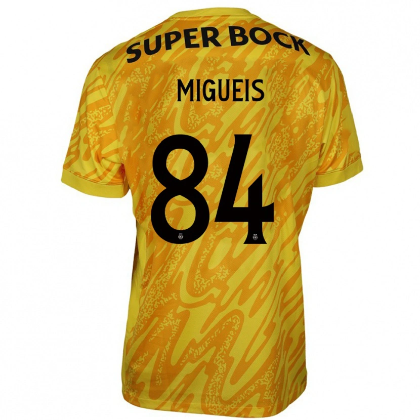 Danxen Damen Pedro Miguéis #84 Trikot Gelb Orange Torwarttrikot 2025/26