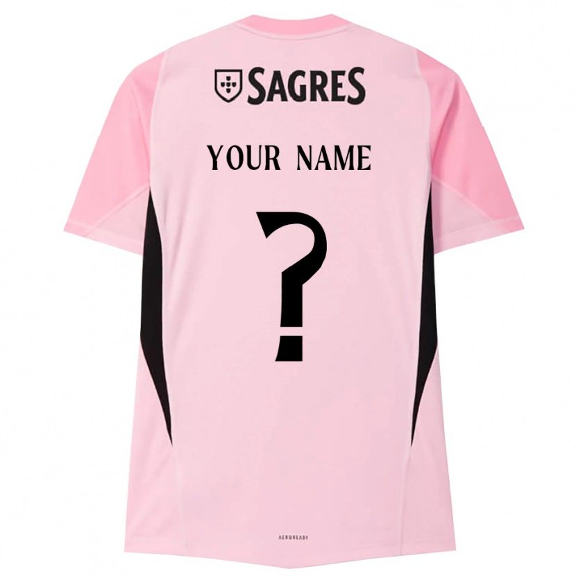 Danxen Damen SL Benfica Rosa Schwarz Trikot Torwarttrikot 2025/26