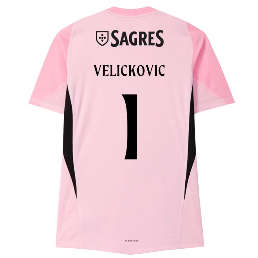 Danxen Damen Luka Veličković #1 Trikot Rosa Schwarz Torwarttrikot 2025/26