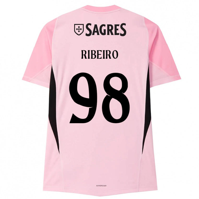 Danxen Damen Ricardo Ribeiro #98 Trikot Rosa Schwarz Torwarttrikot 2025/26