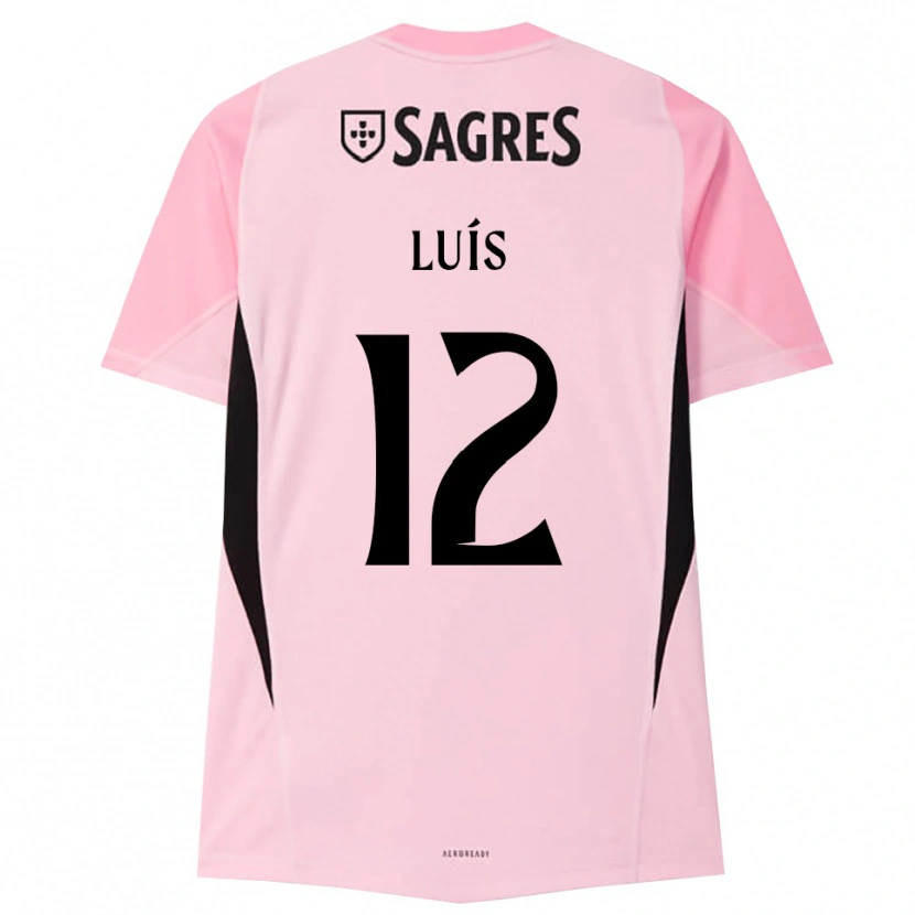 Danxen Damen António Luís #12 Trikot Rosa Schwarz Torwarttrikot 2025/26