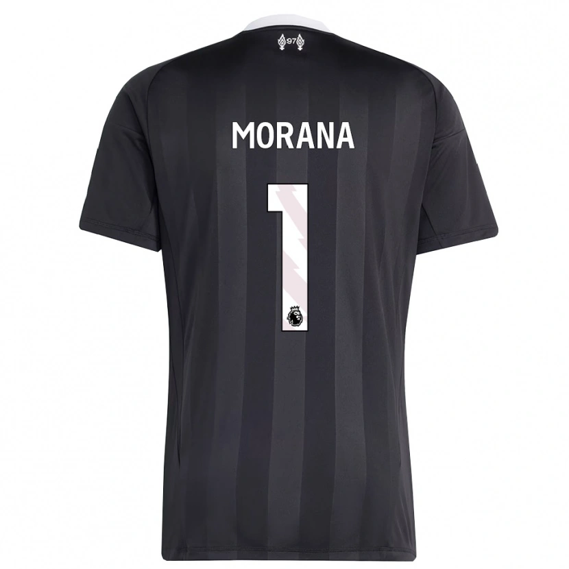 Danxen Damen Nathan Morana #1 Trikot Schwarz Weiß Torwarttrikot 2025/26