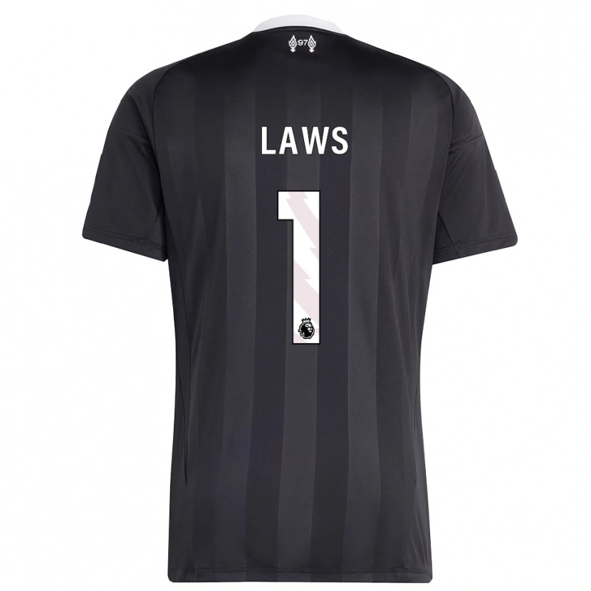 Danxen Damen Rachael Laws #1 Trikot Schwarz Weiß Torwarttrikot 2025/26
