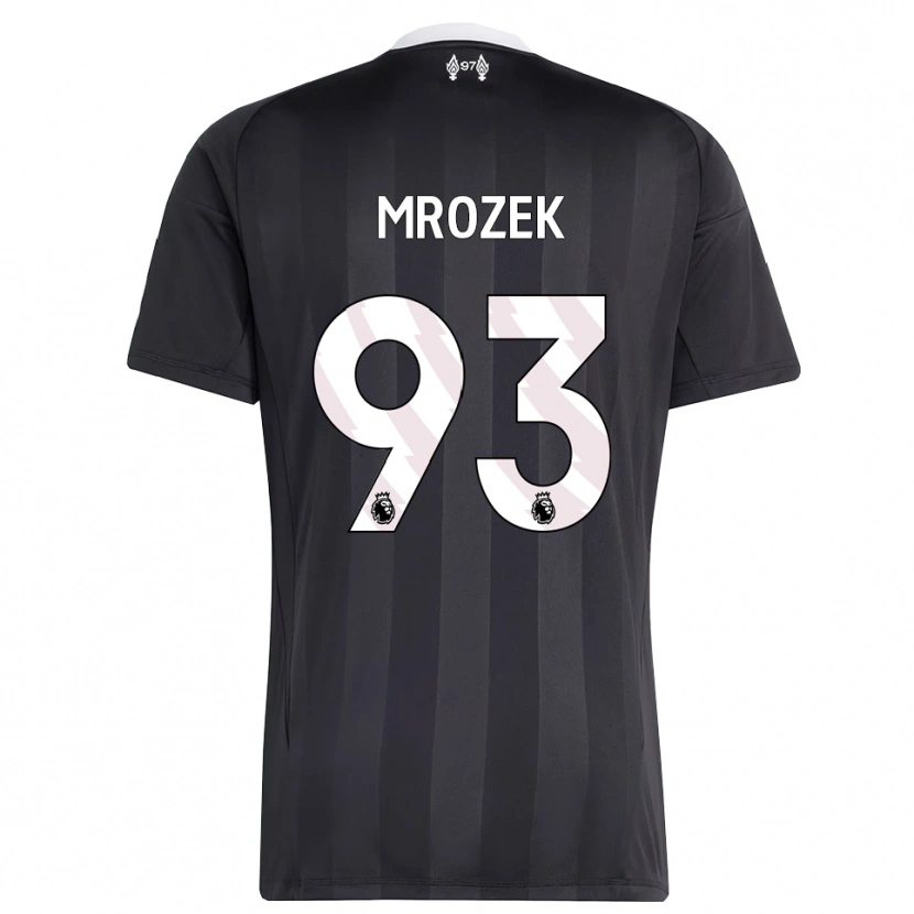 Danxen Damen Fabian Mrozek #93 Trikot Schwarz Weiß Torwarttrikot 2025/26
