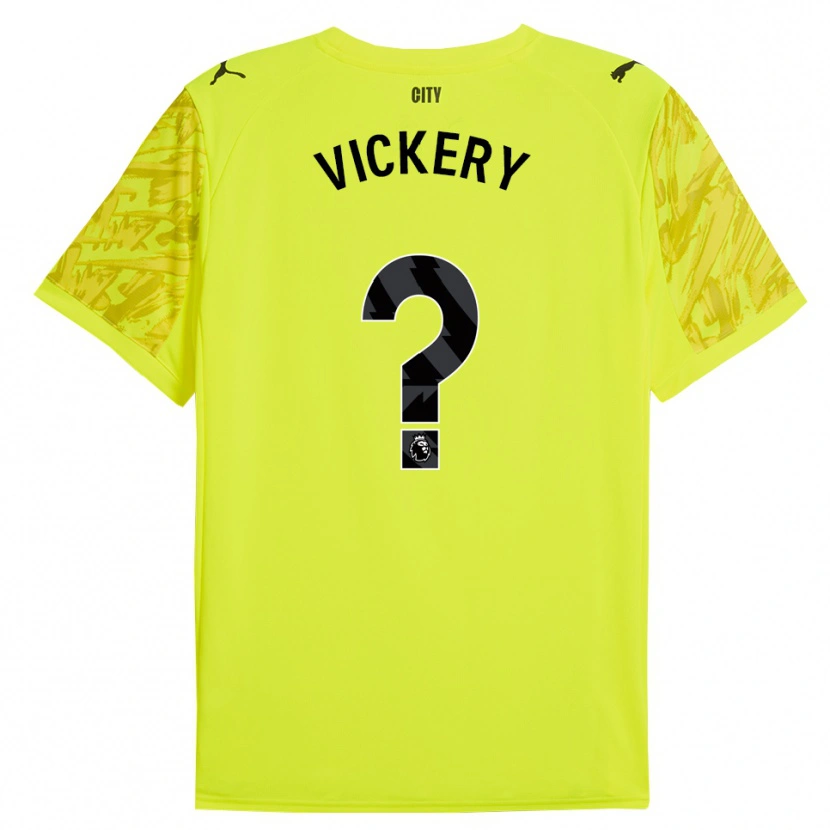Danxen Damen Ben Vickery #0 Trikot Gelb Orange Schwarz Torwarttrikot 2025/26