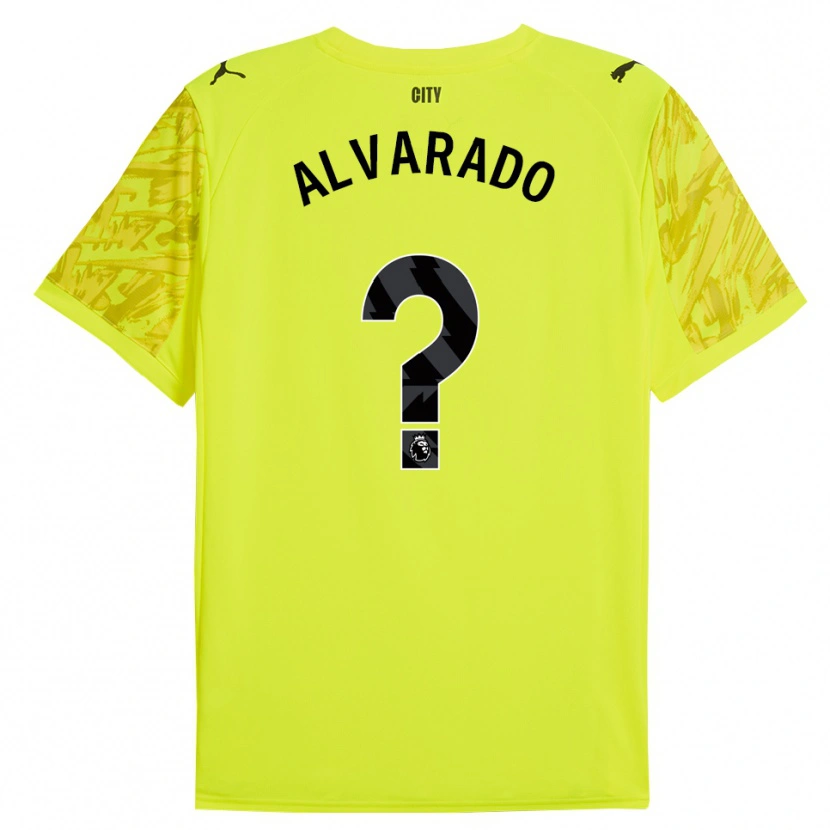 Danxen Damen Lucas Alvarado #0 Trikot Gelb Orange Schwarz Torwarttrikot 2025/26