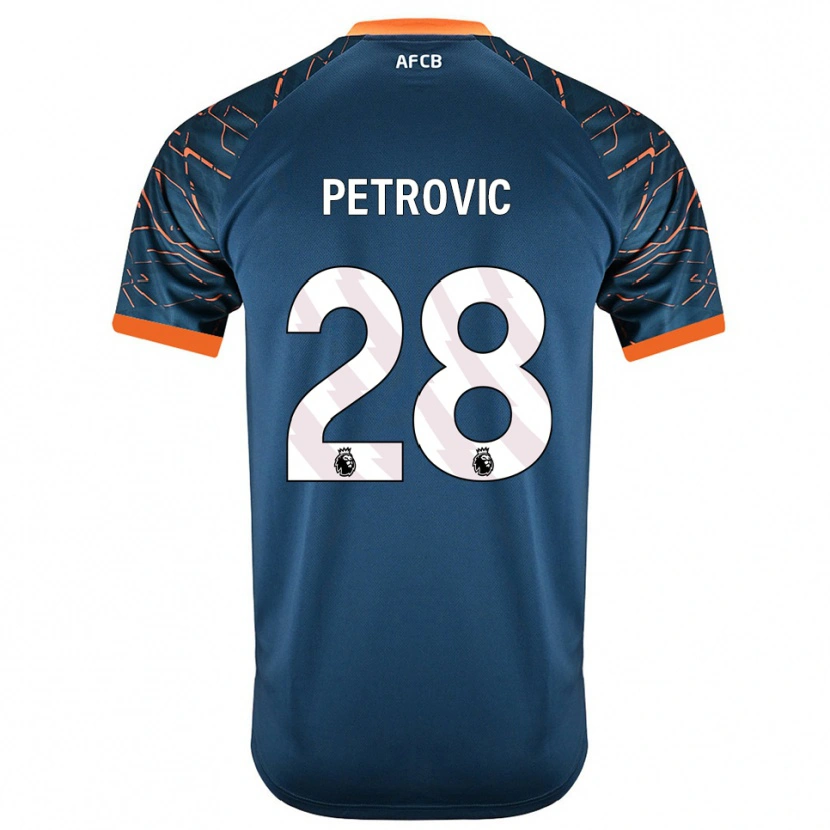 Danxen Damen Djordje Petrovic #28 Trikot Dunkles Schieferblau Torwarttrikot 2025/26