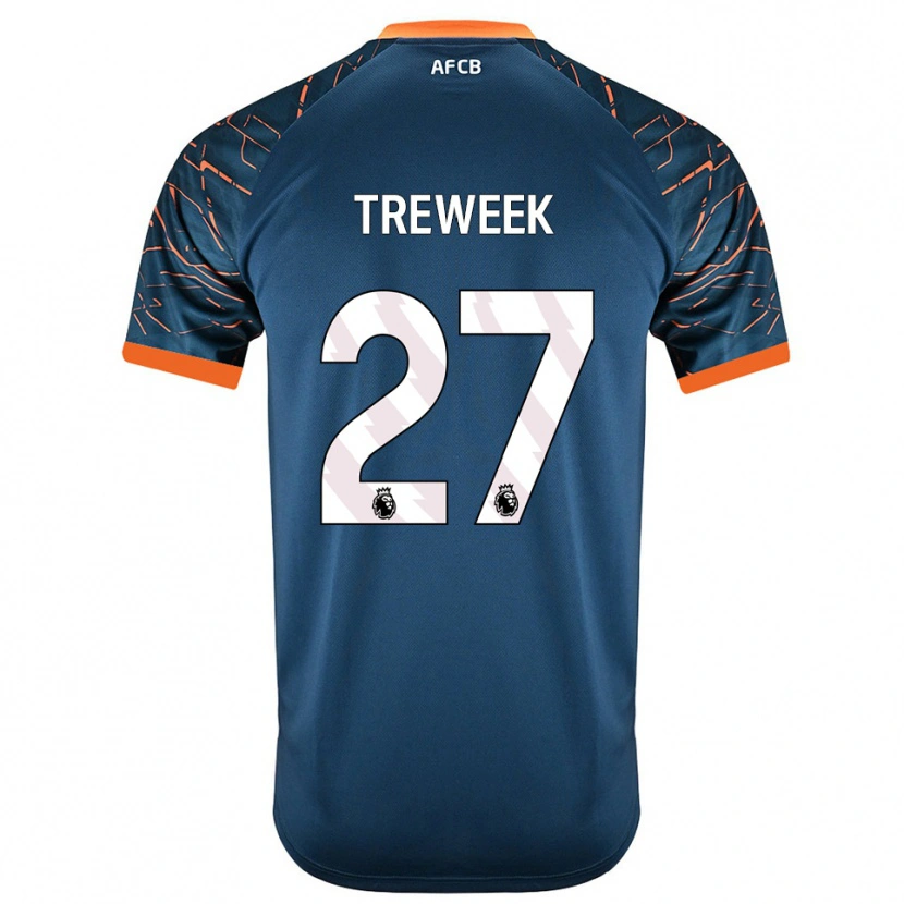 Danxen Damen Amber Treweek #27 Trikot Dunkles Schieferblau Torwarttrikot 2025/26