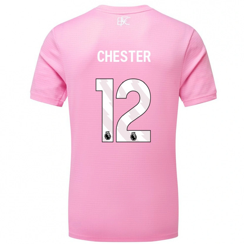 Danxen Damen Felix Chester #12 Trikot Rosa Weiß Torwarttrikot 2025/26