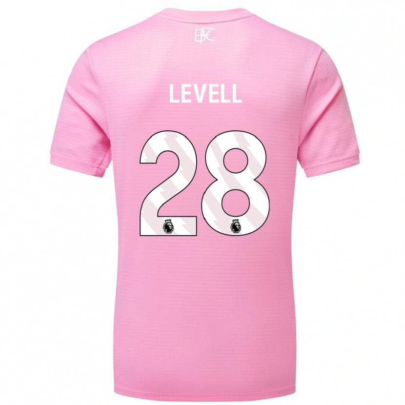 Danxen Damen Kirstie Levell #28 Trikot Rosa Weiß Torwarttrikot 2025/26
