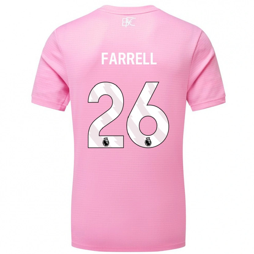 Danxen Damen Lucy Farrell #26 Trikot Rosa Weiß Torwarttrikot 2025/26
