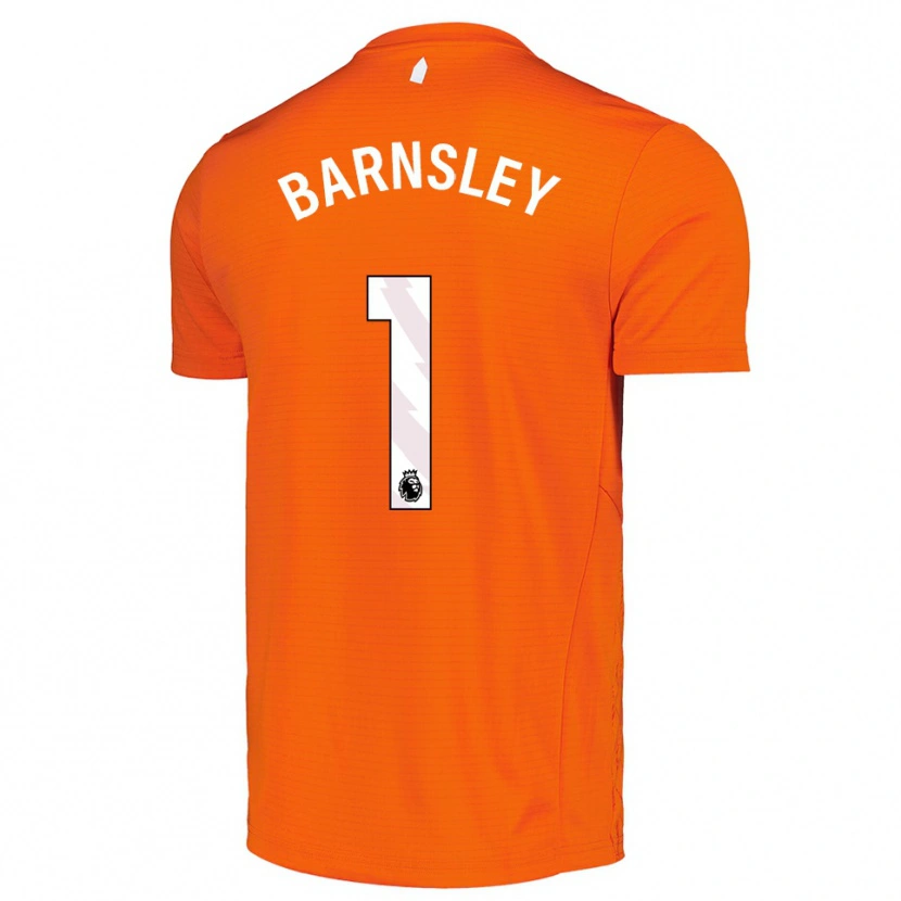 Danxen Damen Fraser Barnsley #1 Trikot Orange Schwarz Torwarttrikot 2025/26