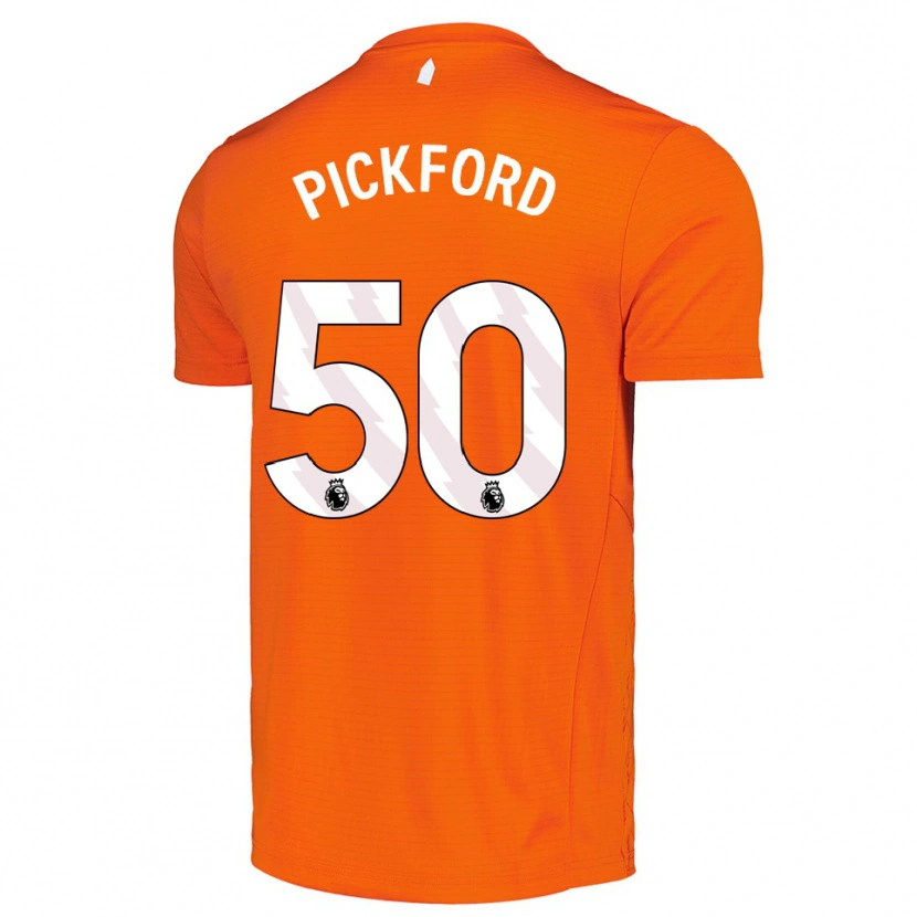 Danxen Damen George Pickford #50 Trikot Orange Schwarz Torwarttrikot 2025/26
