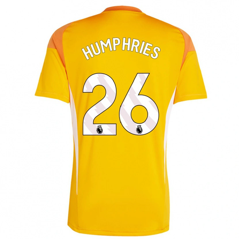 Danxen Damen Marni Humphries #26 Trikot Orange Weiß Torwarttrikot 2025/26