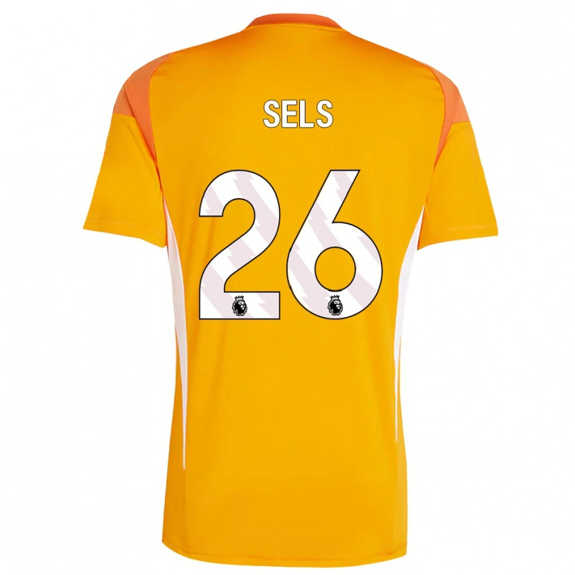 Danxen Damen Matz Sels #26 Trikot Orange Weiß Torwarttrikot 2025/26