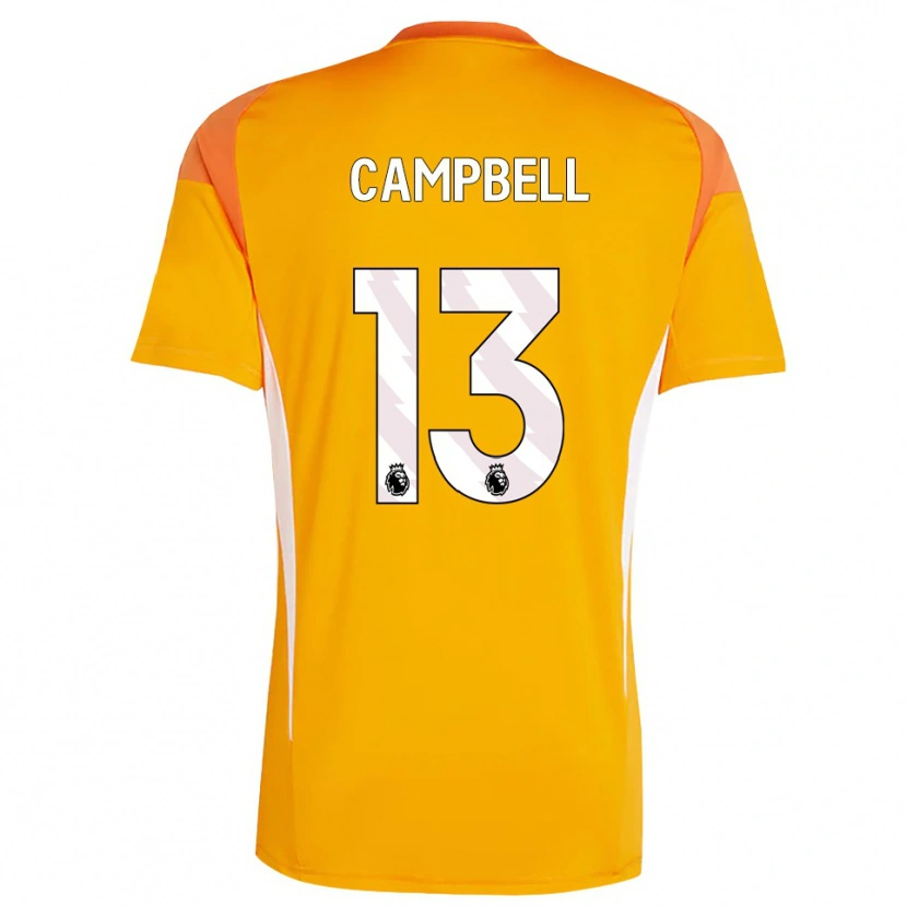 Danxen Damen Luke Campbell #13 Trikot Orange Weiß Torwarttrikot 2025/26