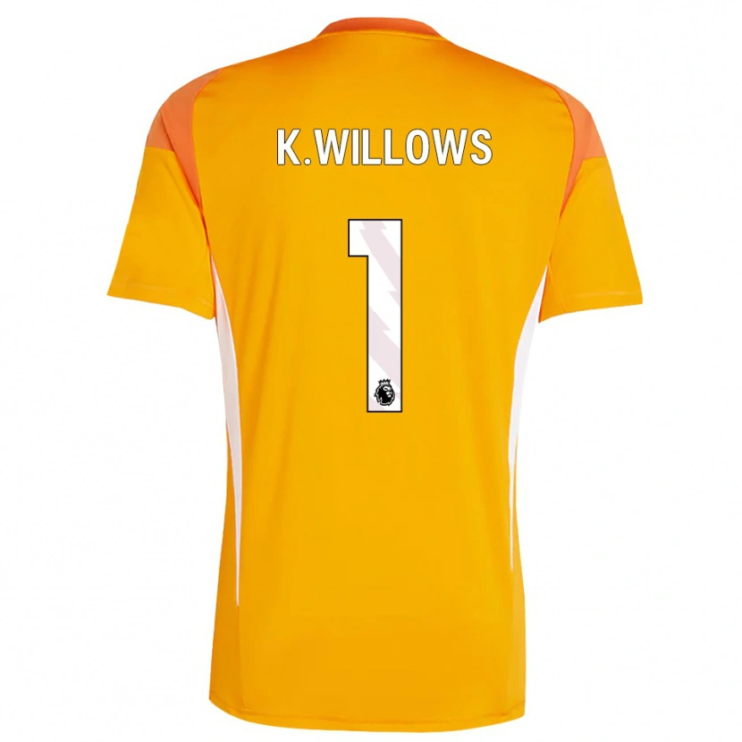 Danxen Damen Keehan Willows #1 Trikot Orange Weiß Torwarttrikot 2025/26