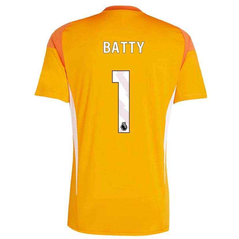 Danxen Damen Emily Batty #1 Trikot Orange Weiß Torwarttrikot 2025/26