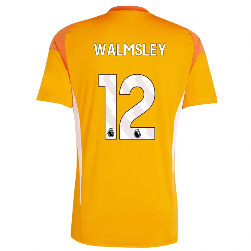 Danxen Damen Joseph Walmsley #12 Trikot Orange Weiß Torwarttrikot 2025/26
