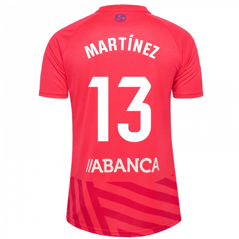 Danxen Damen Naiara Martínez #13 Trikot Rot Weiß Torwarttrikot 2025/26
