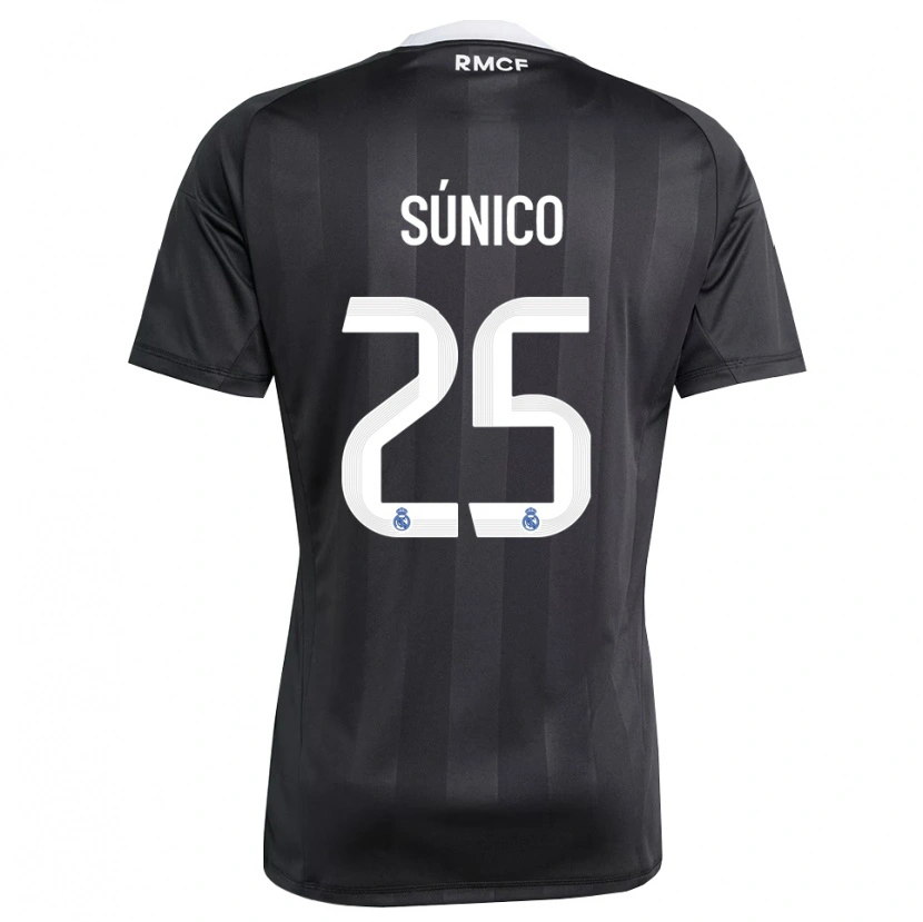 Danxen Damen Guille Súnico #25 Trikot Schwarz Weiß Torwarttrikot 2025/26