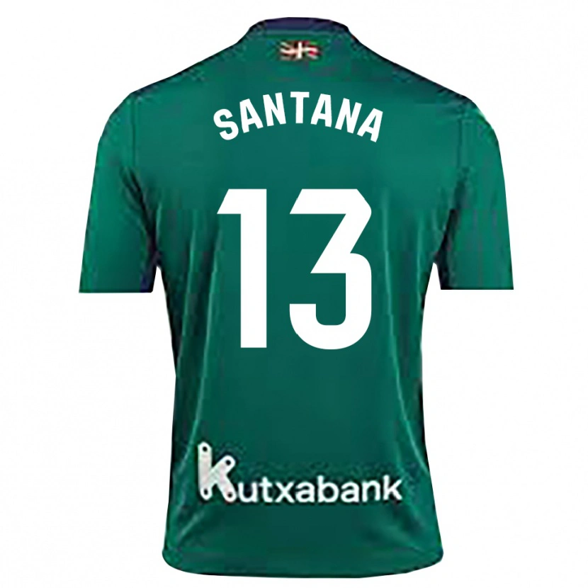 Danxen Damen Olatz Santana #13 Trikot Marineblau Grün Torwarttrikot 2025/26