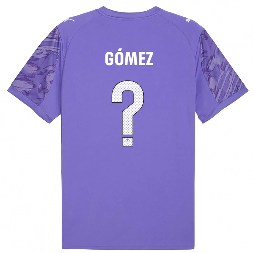 Danxen Damen Alain Gómez #0 Trikot Flieder Weiß Torwarttrikot 2025/26