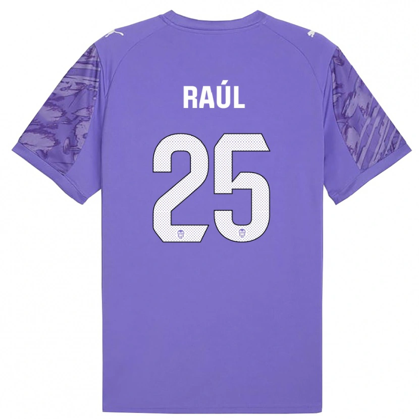 Danxen Damen Raúl Jiménez #25 Trikot Flieder Weiß Torwarttrikot 2025/26