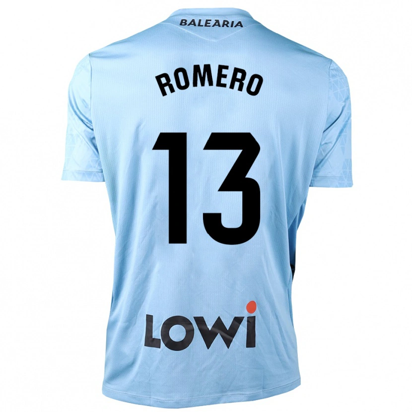 Danxen Damen Cayetano Romero #13 Trikot Hellblau Schwarz Torwarttrikot 2025/26