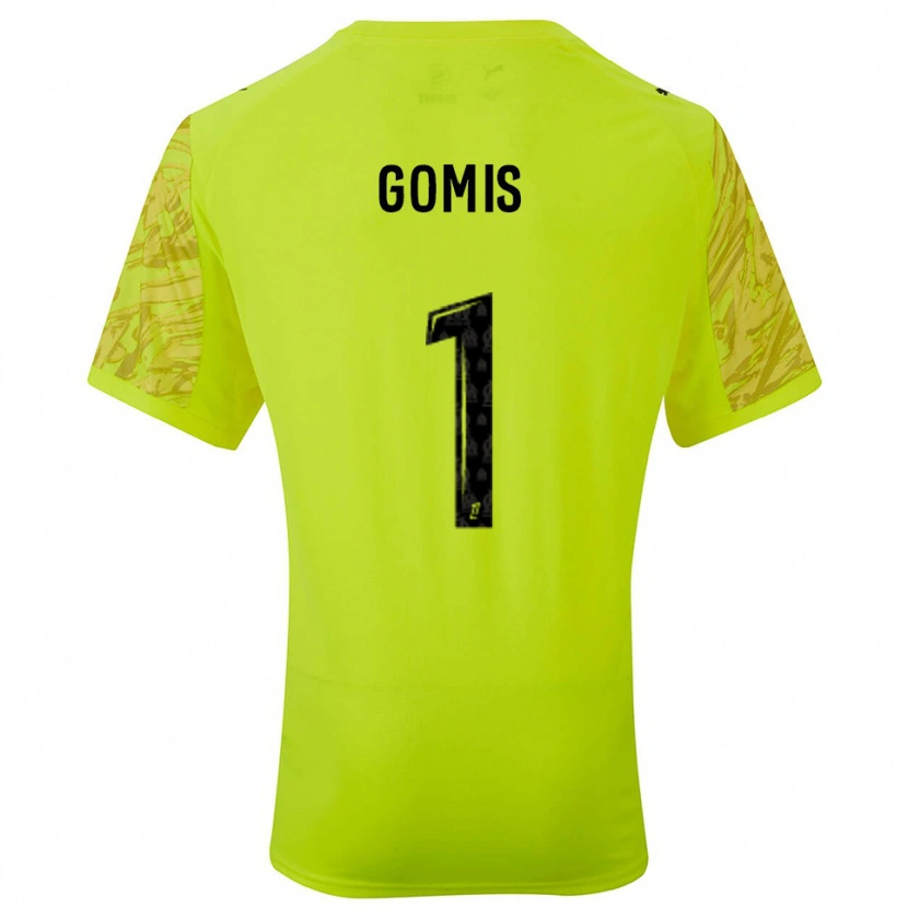 Danxen Damen Ibrahim Gomis #1 Trikot Leuchtgrün Schwarz Torwarttrikot 2025/26