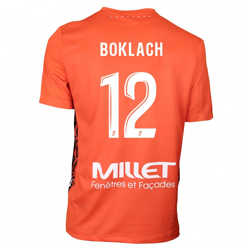 Danxen Damen Kateryna Boklach #12 Trikot Orange Weiß Torwarttrikot 2025/26