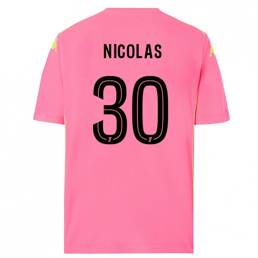 Danxen Damen Lina-Lou Nicolas #30 Trikot Knallpink Schwarz Torwarttrikot 2025/26