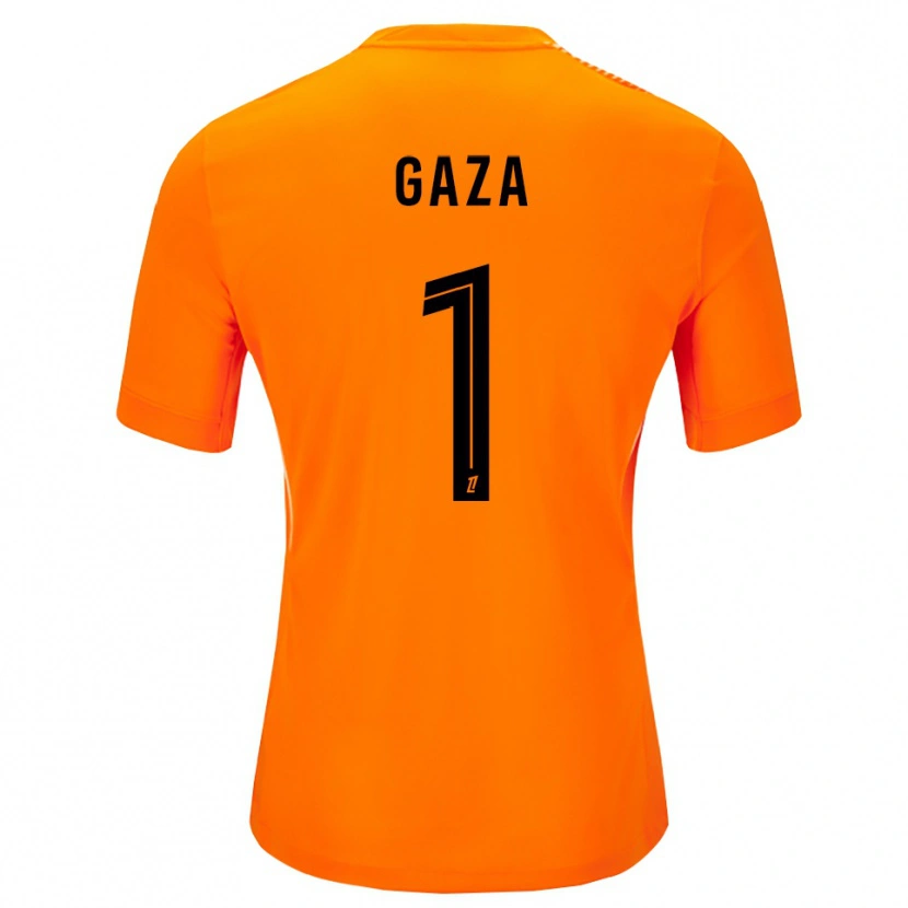 Danxen Damen Johnny Gaza #1 Trikot Orange Schwarz Torwarttrikot 2025/26