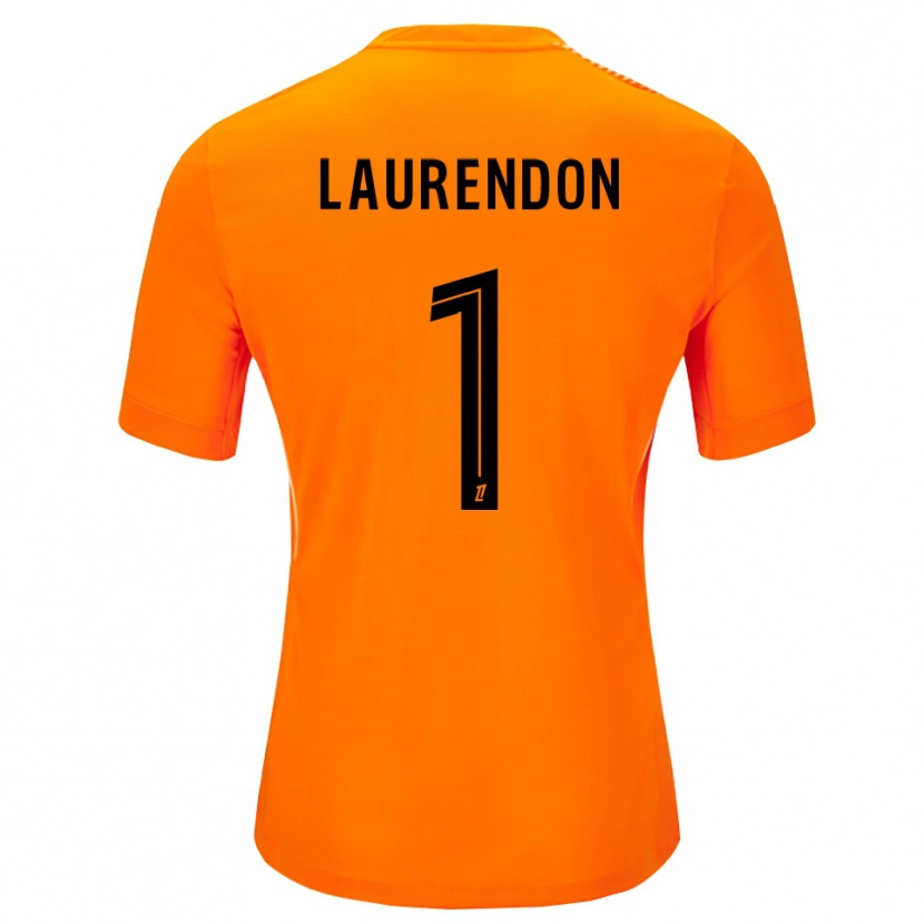 Danxen Damen Bilal Laurendon #1 Trikot Orange Schwarz Torwarttrikot 2025/26