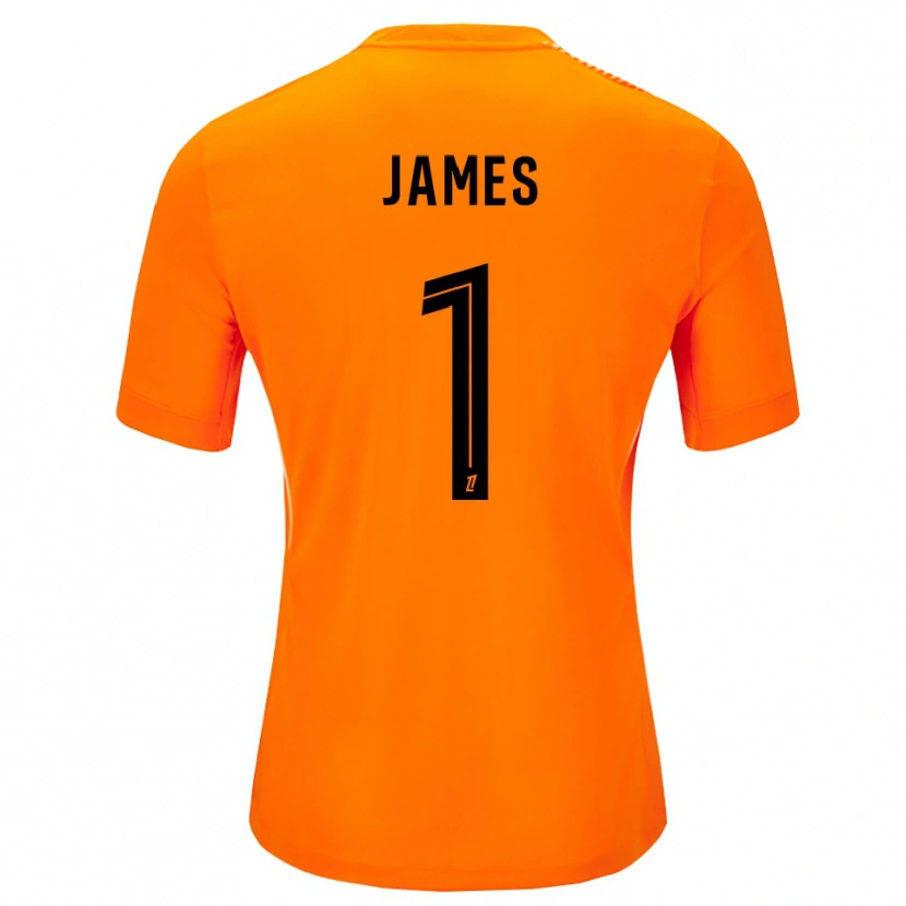 Danxen Damen Martin James #1 Trikot Orange Schwarz Torwarttrikot 2025/26
