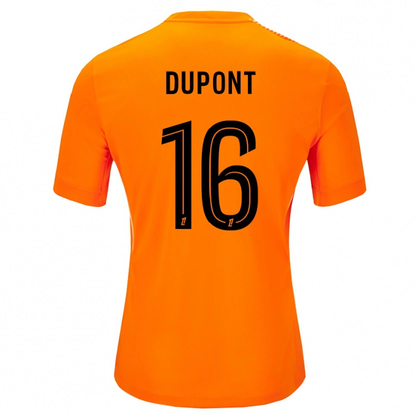 Danxen Damen Raphaël Dupont #16 Trikot Orange Schwarz Torwarttrikot 2025/26