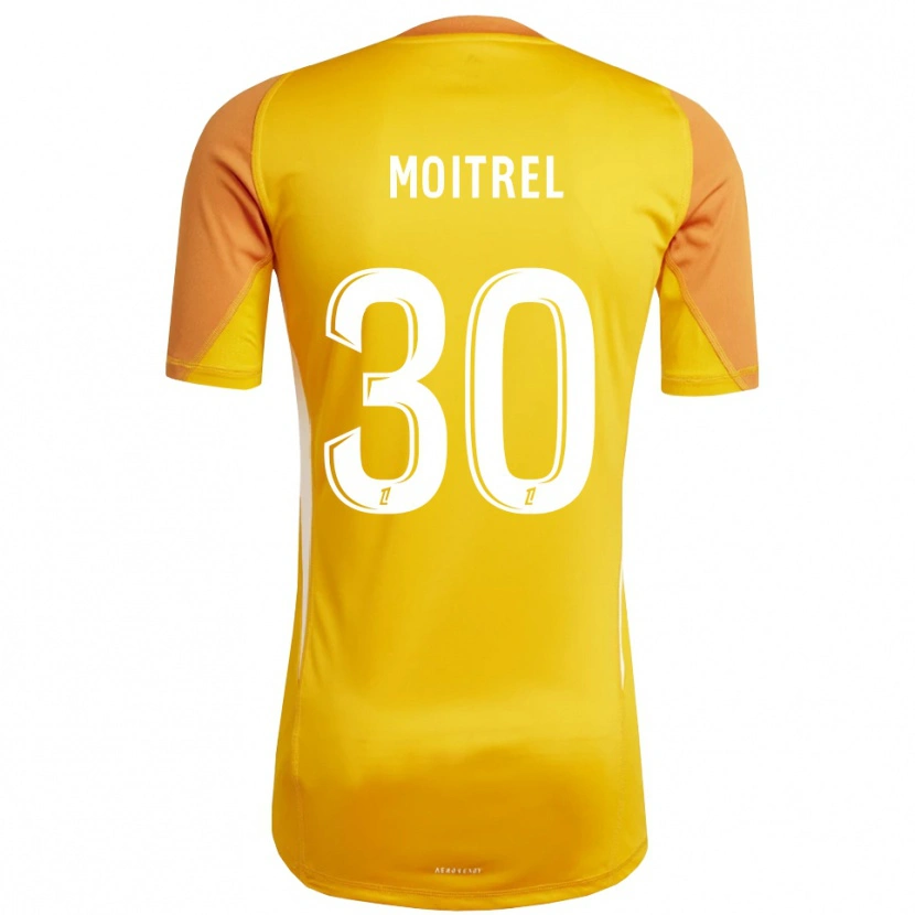 Danxen Damen Pauline Moitrel #30 Trikot Orange Weiß Torwarttrikot 2025/26