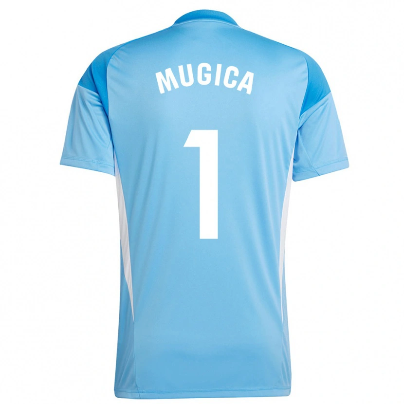 Danxen Damen Juan Múgica #1 Trikot Himmelblau Weiß Torwarttrikot 2025/26