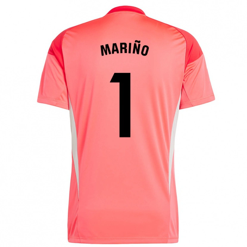 Danxen Damen Diego Mariño #1 Trikot Orange Rot Torwarttrikot 2025/26