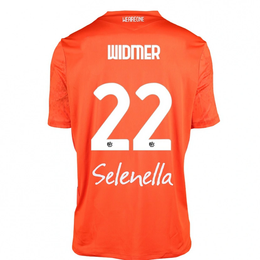 Danxen Damen Renato Widmer D'Autilia #22 Trikot Orange Schwarz Weiß Torwarttrikot 2025/26