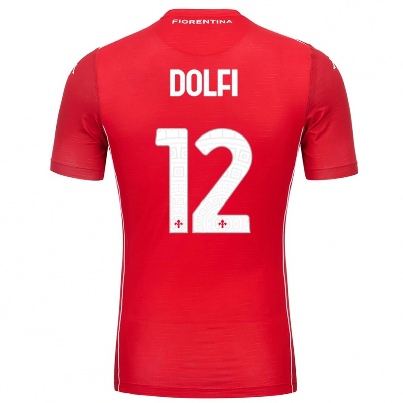 Danxen Damen Brando Dolfi #12 Trikot Rot Weiß Torwarttrikot 2025/26