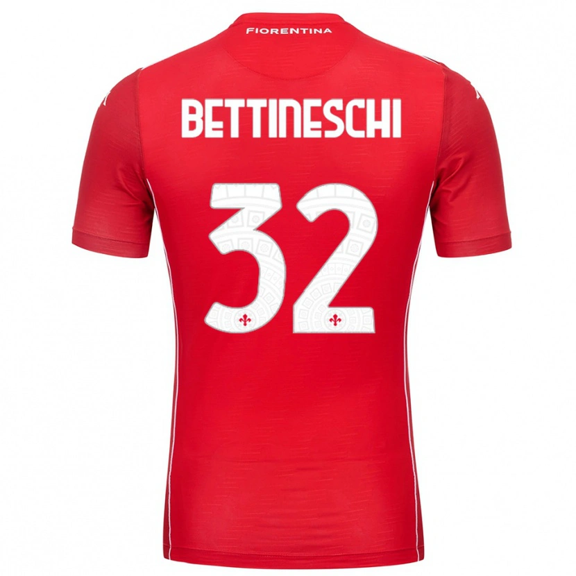 Danxen Damen Giorgia Bettineschi #32 Trikot Rot Weiß Torwarttrikot 2025/26