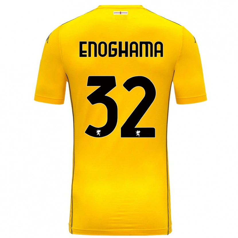 Danxen Damen Isaac Enoghama #32 Trikot Dunkelgelb Schwarz Torwarttrikot 2025/26