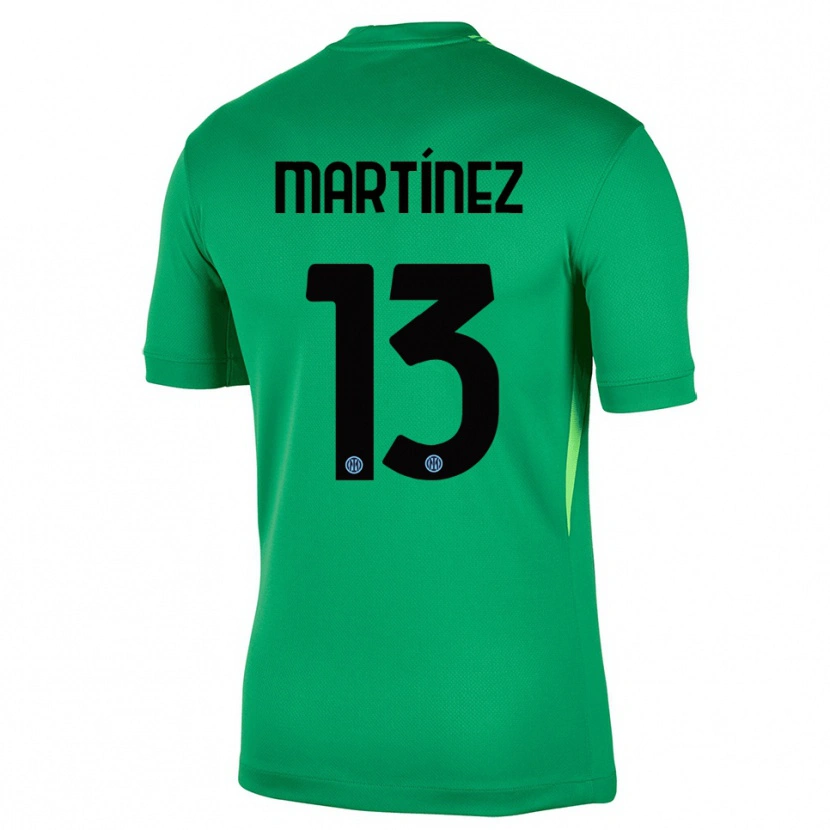 Danxen Damen Josep Martínez #13 Trikot Hellgrün Schwarz Torwarttrikot 2025/26