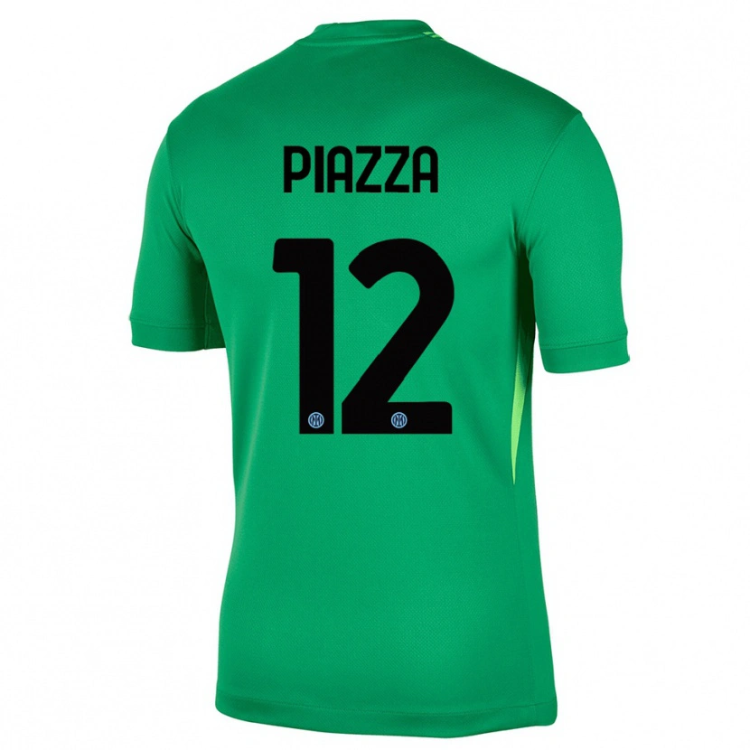 Danxen Damen Alessia Piazza #12 Trikot Hellgrün Schwarz Torwarttrikot 2025/26