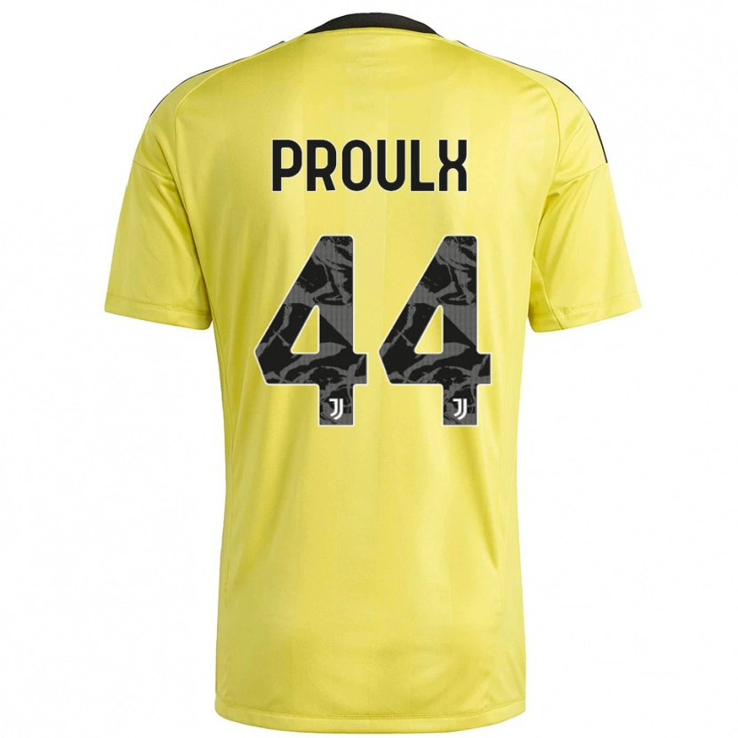 Danxen Damen Lysianne Proulx #44 Trikot Gelb Weiß Torwarttrikot 2025/26