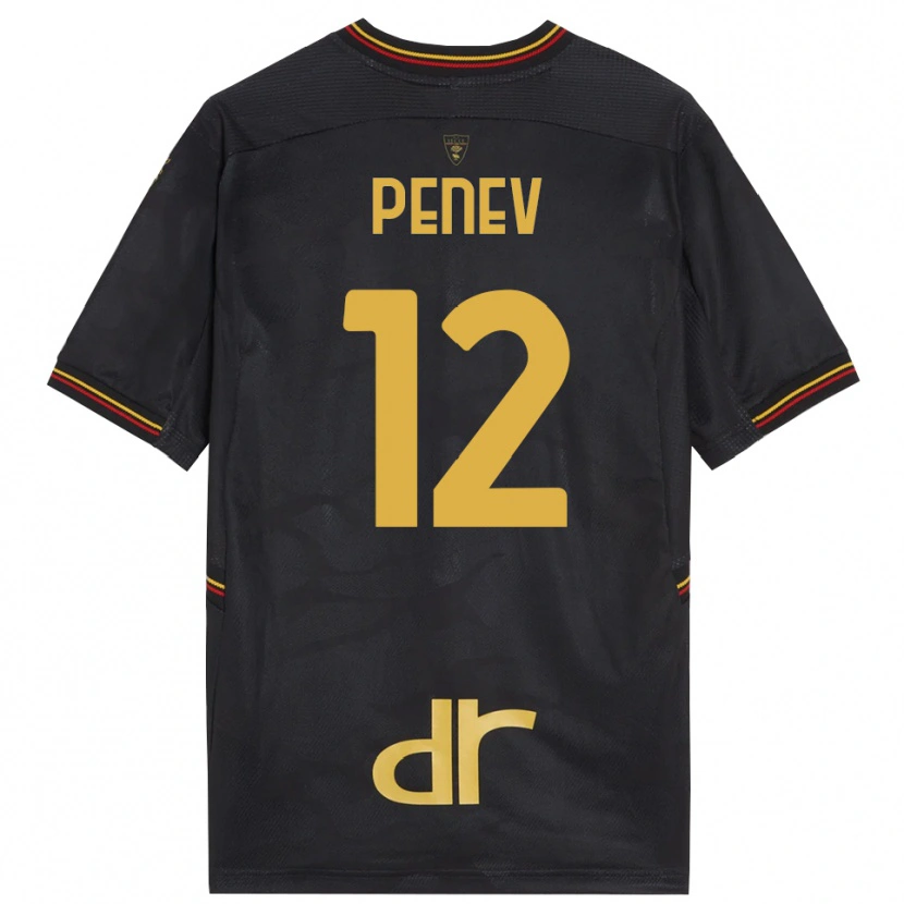 Danxen Damen Plamen Penev #12 Trikot Schwarz Braun Torwarttrikot 2025/26