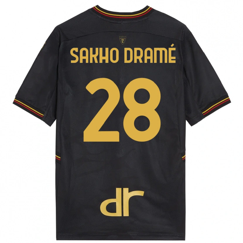 Danxen Damen Samba Sakho Dramé #28 Trikot Schwarz Braun Torwarttrikot 2025/26
