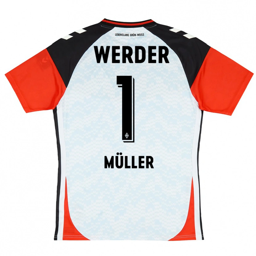 Danxen Damen Vincent Müller #1 Trikot Schwarz Rot Gelb Torwarttrikot 2025/26